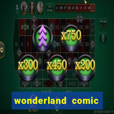 wonderland comic studio alphabet